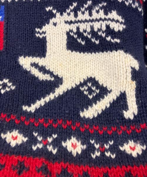 POLO RALPH LAUREN（ポロ・ラルフローレン）POLO RALPH LAUREN (ポロ・ラルフローレン) 厚手ニット ブラック サイズ:Mの古着・服飾アイテム