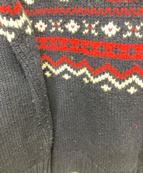 POLO RALPH LAUREN（ポロ・ラルフローレン）POLO RALPH LAUREN (ポロ・ラルフローレン) 厚手ニット ブラック サイズ:Mの古着・服飾アイテム