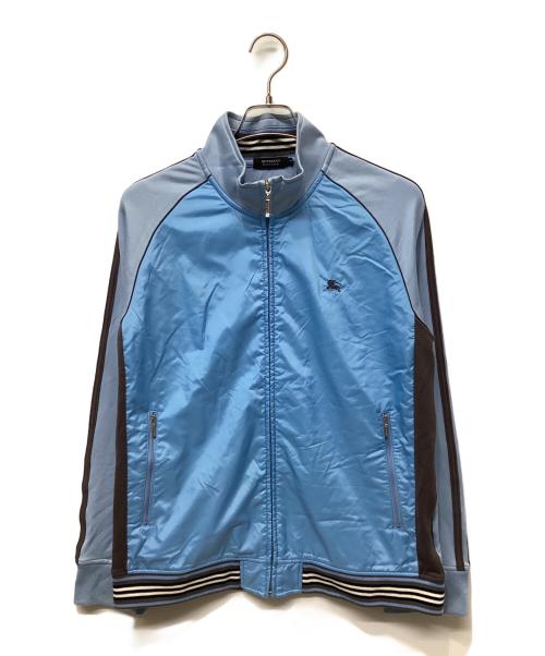 BURBERRY BLACK LABEL（バーバリーブラックレーベル）BURBERRY BLACK LABEL (バーバリーブラックレーベル) セットアップジャージ スカイブルー サイズ:ジャケット3 SIZE /パンツ2 SIZEの古着・服飾アイテム