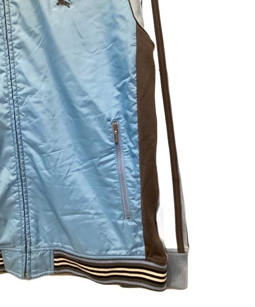 BURBERRY BLACK LABEL（バーバリーブラックレーベル）BURBERRY BLACK LABEL (バーバリーブラックレーベル) セットアップジャージ スカイブルー サイズ:ジャケット3 SIZE /パンツ2 SIZEの古着・服飾アイテム