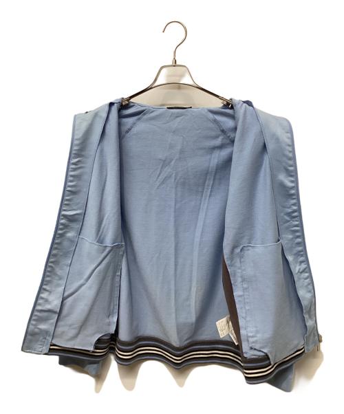 BURBERRY BLACK LABEL（バーバリーブラックレーベル）BURBERRY BLACK LABEL (バーバリーブラックレーベル) セットアップジャージ スカイブルー サイズ:ジャケット3 SIZE /パンツ2 SIZEの古着・服飾アイテム