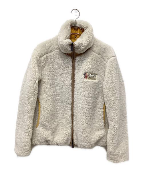 MONCLER GRENOBLE（モンクレール グルノーブル）MONCLER GRENOBLE (モンクレール グルノーブル) ウェンギリバーシブルダウンジャケット アイボリー サイズ:2の古着・服飾アイテム
