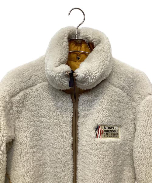 MONCLER GRENOBLE（モンクレール グルノーブル）MONCLER GRENOBLE (モンクレール グルノーブル) ウェンギリバーシブルダウンジャケット アイボリー サイズ:2の古着・服飾アイテム