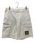 LOUIS VUITTON（ルイ ヴィトン）の古着「エンブロイダードコットンカーゴハーフパンツ」｜ホワイト