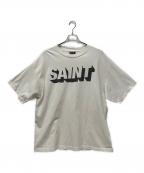 SAINT MICHAELセントマイケル）の古着「SAINT SS TEE」｜ホワイト