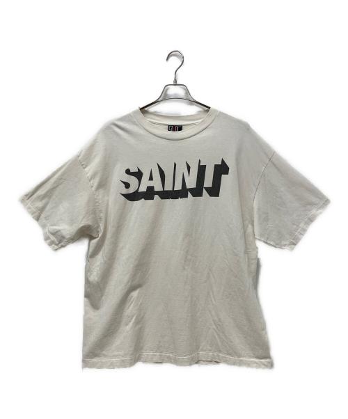 SAINT MICHAEL（セントマイケル）SAINT MICHAEL (セントマイケル) SAINT SS TEE ホワイト サイズ:XLの古着・服飾アイテム
