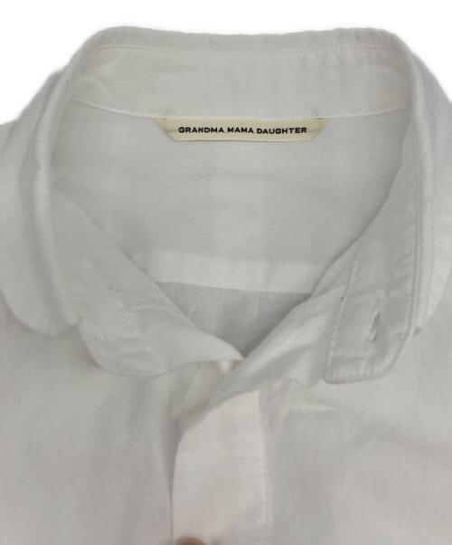 GRANDMA MAMA DAUGHTER（グランマママドーター）GRANDMA MAMA DAUGHTER (グランマママドーター) 長袖シャツ ホワイト サイズ:1の古着・服飾アイテム