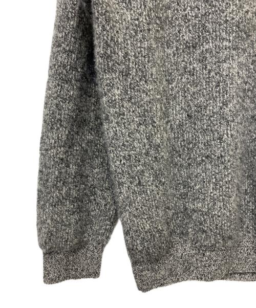 BATONER（バトナ―）BATONER (バトナ―) CASHMERE FOX CREW NECK グレー サイズ:3の古着・服飾アイテム