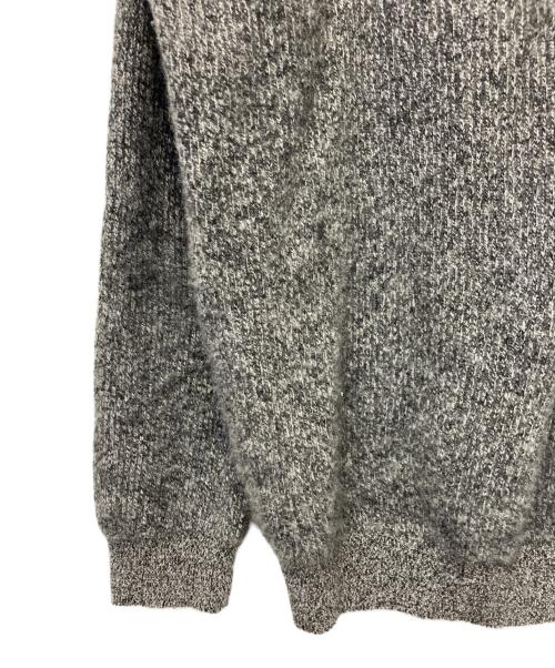BATONER（バトナ―）BATONER (バトナ―) CASHMERE FOX CREW NECK グレー サイズ:3の古着・服飾アイテム