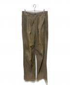 ISSEY MIYAKE MENイッセイミヤケメン）の古着「コーデュロイパンツ」｜ブラウン