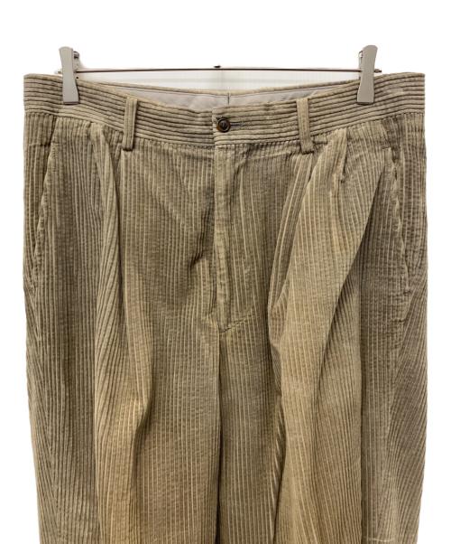 ISSEY MIYAKE MEN（イッセイミヤケメン）ISSEY MIYAKE MEN (イッセイミヤケメン) コーデュロイパンツ ブラウン サイズ:XLの古着・服飾アイテム