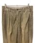 中古・古着 ISSEY MIYAKE MEN (イッセイミヤケメン) コーデュロイパンツ ブラウン サイズ:XL：10000円