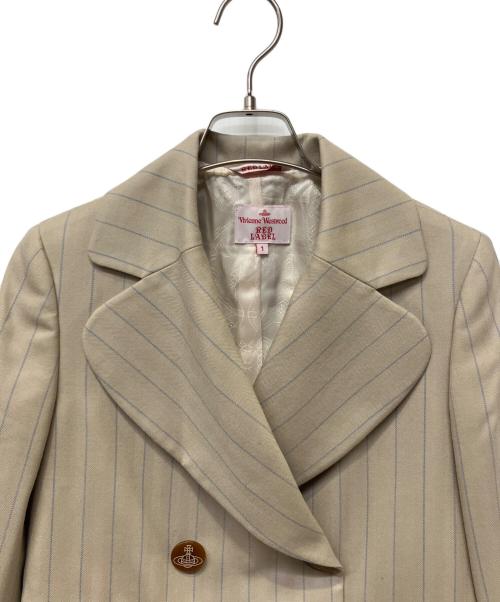 Vivienne Westwood（ヴィヴィアンウエストウッド）Vivienne Westwood (ヴィヴィアンウエストウッド) セットアップスーツ ベージュ サイズ:Sの古着・服飾アイテム