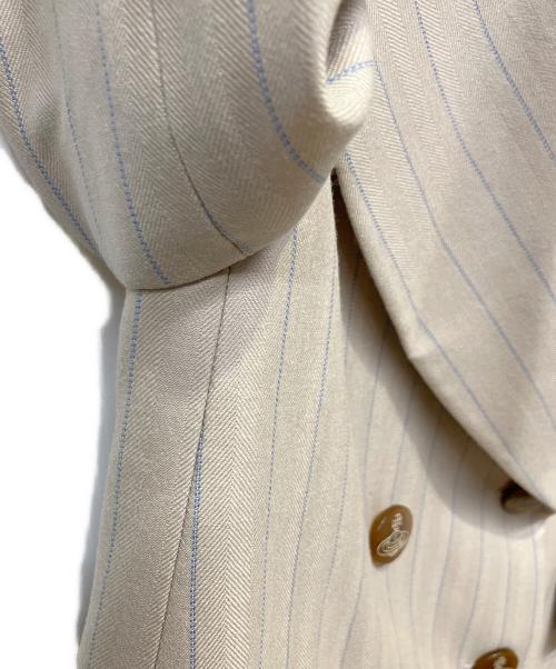 Vivienne Westwood（ヴィヴィアンウエストウッド）Vivienne Westwood (ヴィヴィアンウエストウッド) セットアップスーツ ベージュ サイズ:Sの古着・服飾アイテム