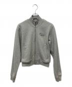 DIESELディーゼル）の古着「ジップスウェット」｜グレー