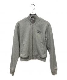 DIESEL（ディーゼル）の古着「ジップスウェット」｜グレー