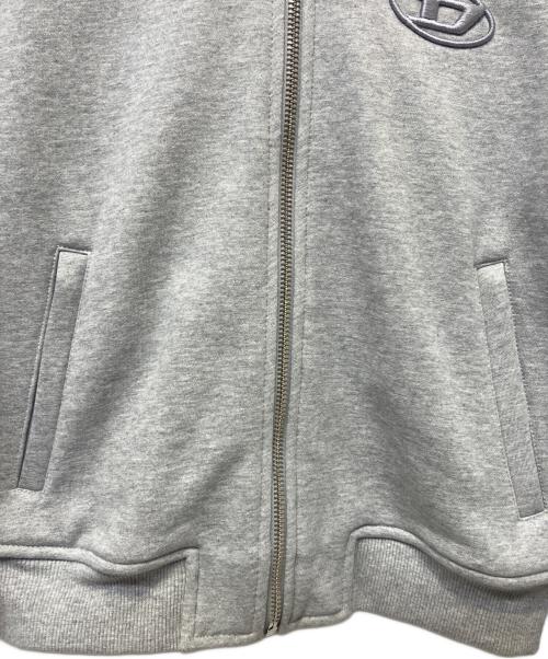 DIESEL（ディーゼル）DIESEL (ディーゼル) ジップスウェット グレー サイズ: XSの古着・服飾アイテム