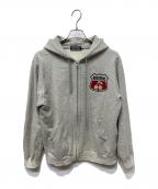 Hysteric Glamourヒステリックグラマー）の古着「HYSTERIC CHERRY パーカー」｜グレー