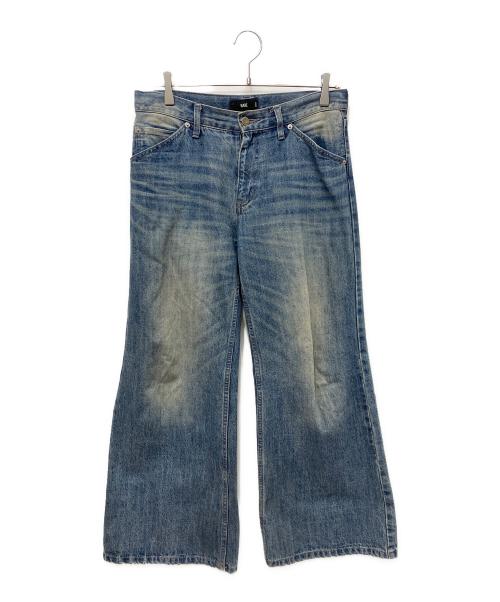 HARE（ハレ）HARE (ハレ) ワイドフレアデニムパンツ インディゴ サイズ:Sの古着・服飾アイテム