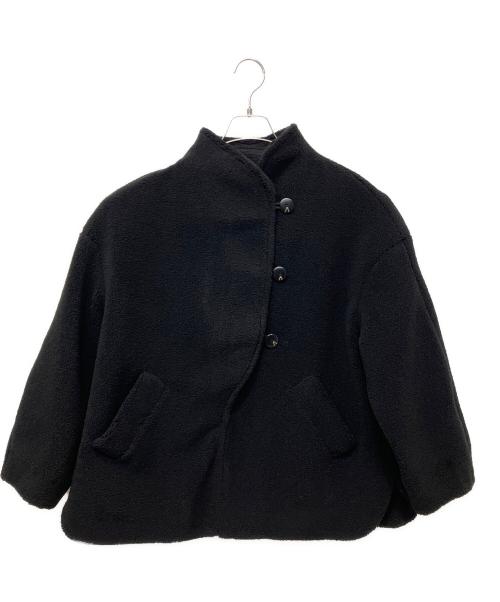 kelen（ケレン）kelen (ケレン) デザインカラーボアコート ブラック サイズ:M 未使用品の古着・服飾アイテム