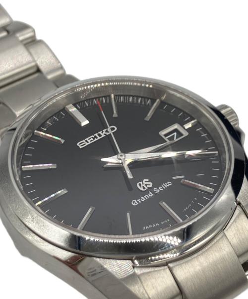 GRAND SEIKO（グランド セイコー）GRAND SEIKO (グランド セイコー) 腕時計 クォーツ SSブレスレット ブラックの古着・服飾アイテム