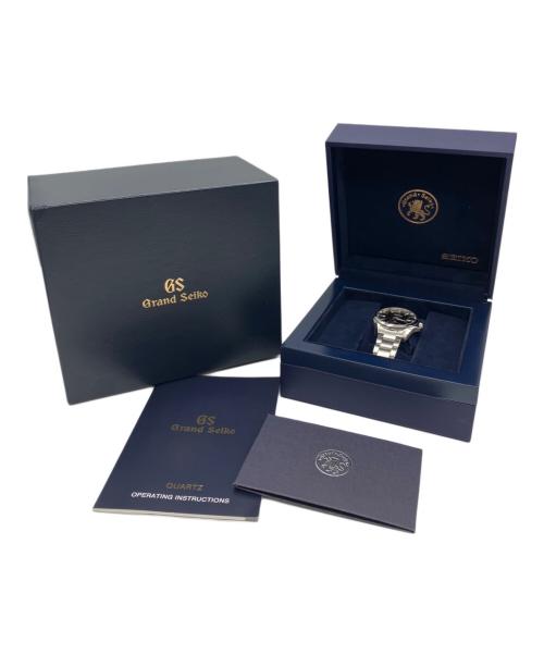 GRAND SEIKO（グランド セイコー）GRAND SEIKO (グランド セイコー) 腕時計 クォーツ SSブレスレット ブラックの古着・服飾アイテム