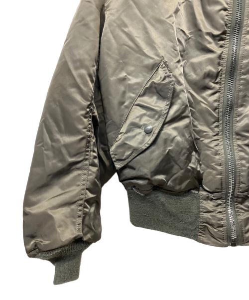 ALPHA（アルファ）ALPHA (アルファ) MA-1ジャケット オリーブ サイズ:Lの古着・服飾アイテム