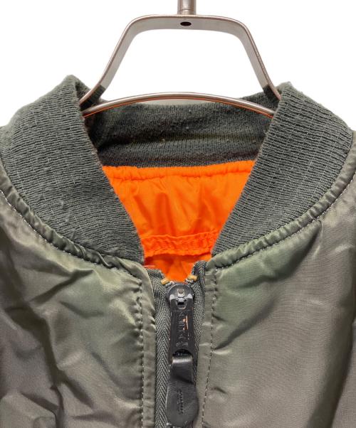 ALPHA（アルファ）ALPHA (アルファ) MA-1ジャケット オリーブ サイズ:Lの古着・服飾アイテム