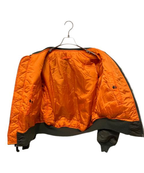 ALPHA（アルファ）ALPHA (アルファ) MA-1ジャケット オリーブ サイズ:Lの古着・服飾アイテム