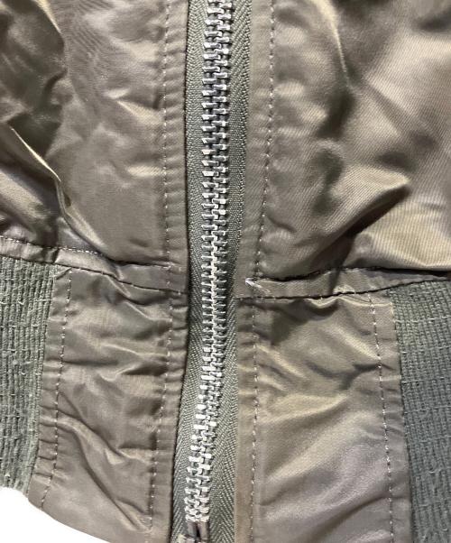 ALPHA（アルファ）ALPHA (アルファ) MA-1ジャケット オリーブ サイズ:Lの古着・服飾アイテム