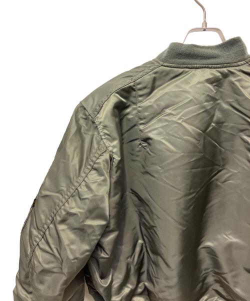 ALPHA（アルファ）ALPHA (アルファ) MA-1ジャケット オリーブ サイズ:Lの古着・服飾アイテム