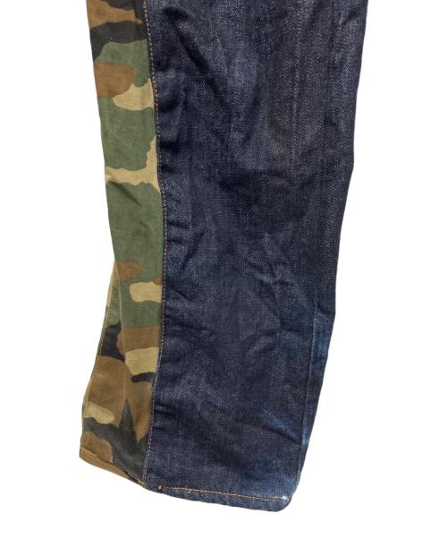 KOZIMA GENES（コジマジーンズ）KOZIMA GENES (コジマジーンズ) ミリタリーパンツ インディゴ サイズ:34の古着・服飾アイテム