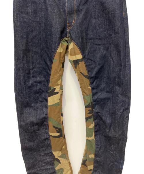 KOZIMA GENES（コジマジーンズ）KOZIMA GENES (コジマジーンズ) ミリタリーパンツ インディゴ サイズ:34の古着・服飾アイテム