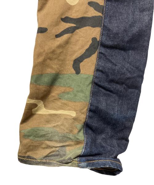 KOZIMA GENES（コジマジーンズ）KOZIMA GENES (コジマジーンズ) ミリタリーパンツ インディゴ サイズ:34の古着・服飾アイテム