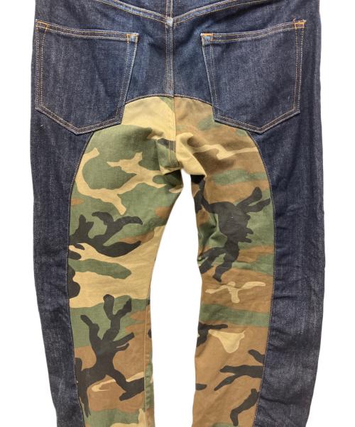 KOZIMA GENES（コジマジーンズ）KOZIMA GENES (コジマジーンズ) ミリタリーパンツ インディゴ サイズ:34の古着・服飾アイテム