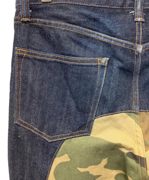 KOZIMA GENES（コジマジーンズ）KOZIMA GENES (コジマジーンズ) ミリタリーパンツ インディゴ サイズ:34の古着・服飾アイテム