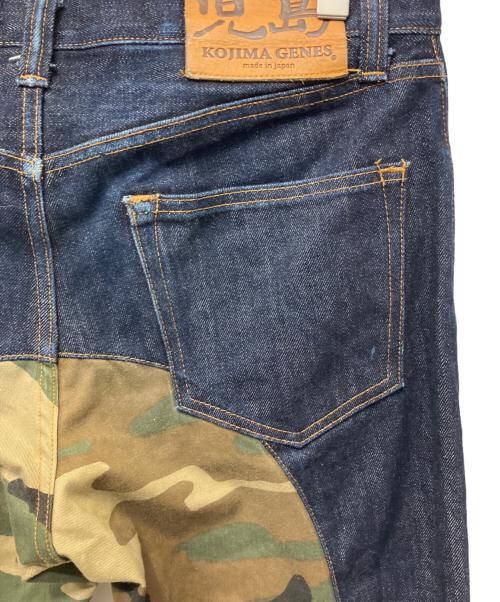 KOZIMA GENES（コジマジーンズ）KOZIMA GENES (コジマジーンズ) ミリタリーパンツ インディゴ サイズ:34の古着・服飾アイテム