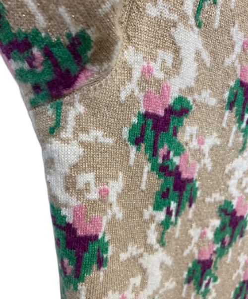 CHANEL（シャネル）CHANEL (シャネル) ニットワンピース ベージュ サイズ:38の古着・服飾アイテム