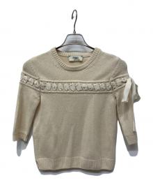 FENDI（フェンディ）の古着「厚手ニット」｜ベージュ