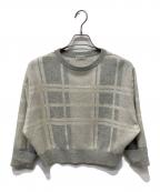 BRUNELLO CUCINELLIブルネロクチネリ）の古着「厚手ニット」｜ライトグレー