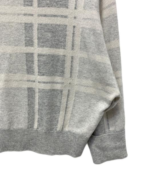 BRUNELLO CUCINELLI（ブルネロクチネリ）BRUNELLO CUCINELLI (ブルネロクチネリ) 厚手ニット ライトグレー サイズ:XXSの古着・服飾アイテム