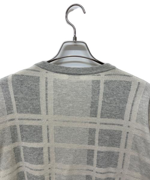 BRUNELLO CUCINELLI（ブルネロクチネリ）BRUNELLO CUCINELLI (ブルネロクチネリ) 厚手ニット ライトグレー サイズ:XXSの古着・服飾アイテム