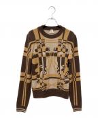 HERMESエルメス）の古着「厚手ニット」｜ブラウン