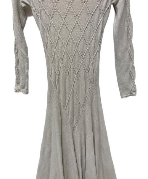 Agnona（アニオナ）Agnona (アニオナ) ニットワンピース ライトピンク サイズ:Sの古着・服飾アイテム