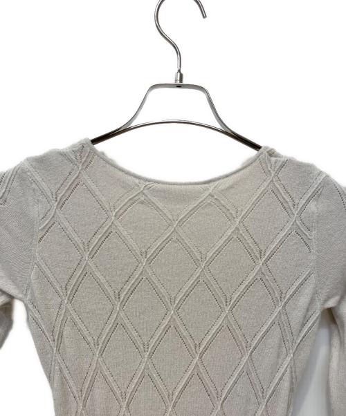 Agnona（アニオナ）Agnona (アニオナ) ニットワンピース ライトピンク サイズ:Sの古着・服飾アイテム