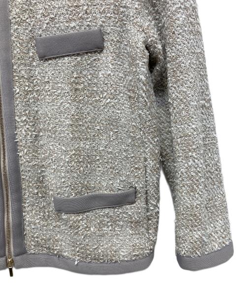 Fabiana Filippi（ファビアナフィリッピ）fabiana filippi (ファビアナフィリッピ) ツイードジャケット ベージュ サイズ:XXSの古着・服飾アイテム
