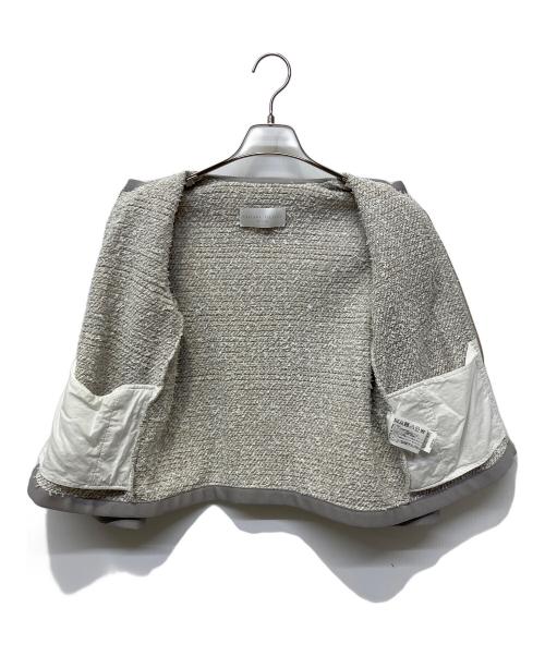 Fabiana Filippi（ファビアナフィリッピ）fabiana filippi (ファビアナフィリッピ) ツイードジャケット ベージュ サイズ:XXSの古着・服飾アイテム