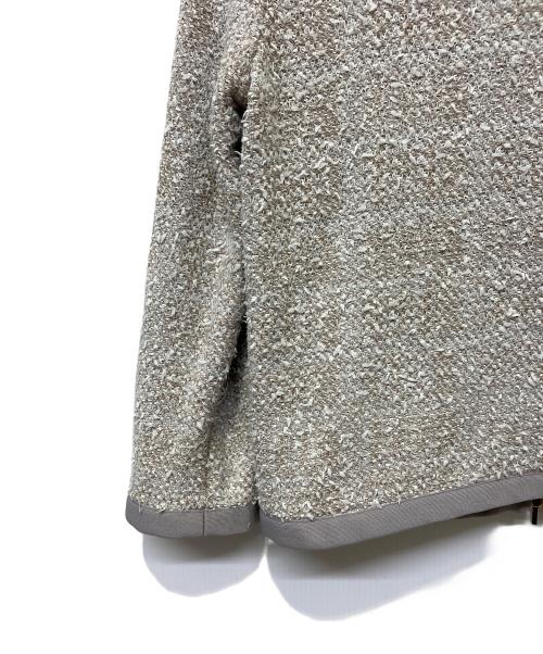 Fabiana Filippi（ファビアナフィリッピ）fabiana filippi (ファビアナフィリッピ) ツイードジャケット ベージュ サイズ:XXSの古着・服飾アイテム
