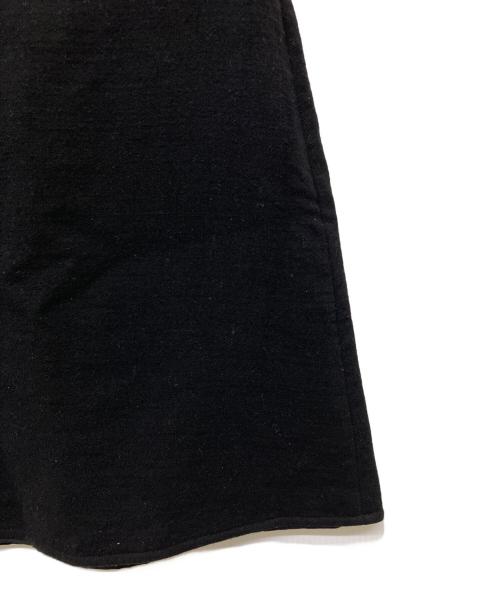 HERMES（エルメス）HERMES (エルメス) ウールスカート ブラック サイズ:34の古着・服飾アイテム