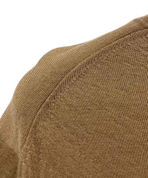 PRADA（プラダ）PRADA (プラダ) 薄手ニット ブラウン サイズ:40の古着・服飾アイテム